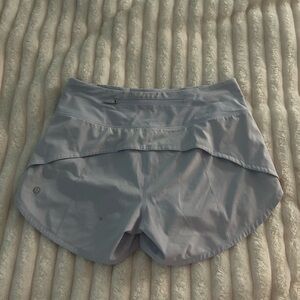 lululemon athletica Women's Soft Gray Athletic Shorts